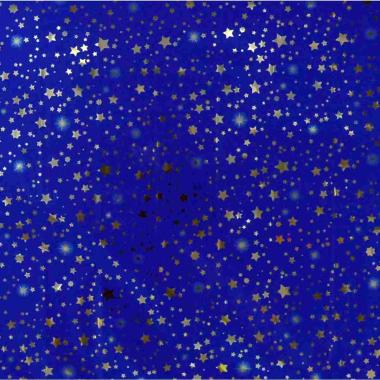 Carta Cielo con Stelle Argento mt.1x5