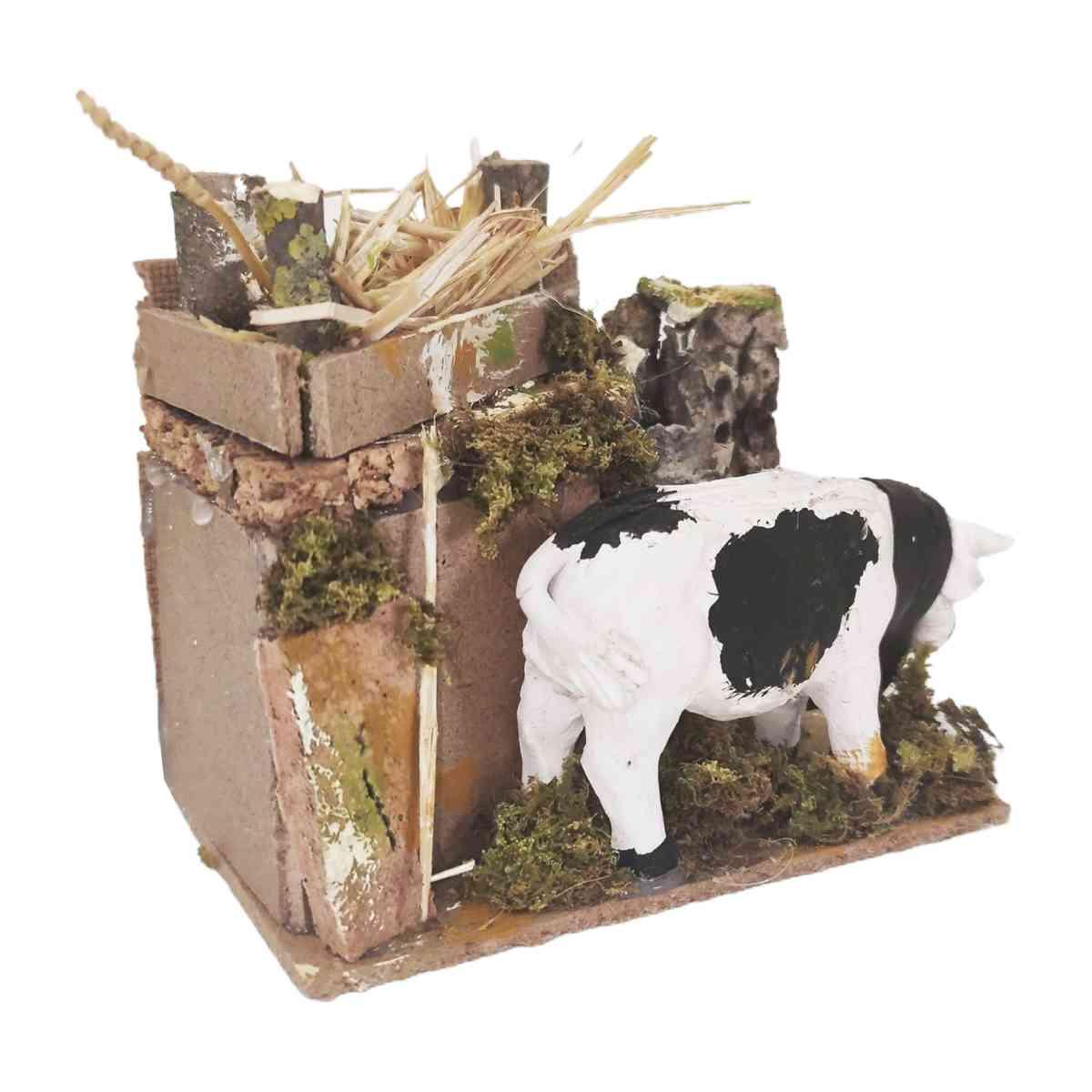 Statua con Movimento - Mucca | Rossi Rosa