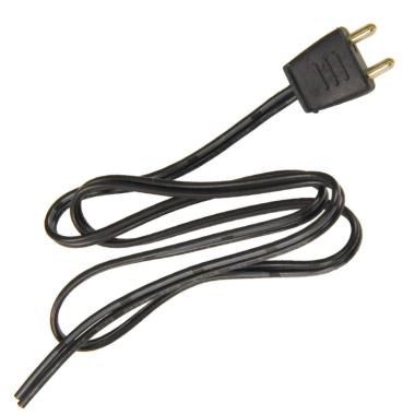 Spina Nera con Cavo per Mini Ciabatta 3,5-4,5V | Rossi Rosa