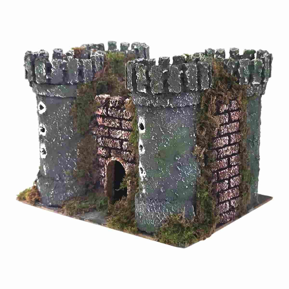 Gruppo Castelli cm.20x14x18 | Rossi Rosa