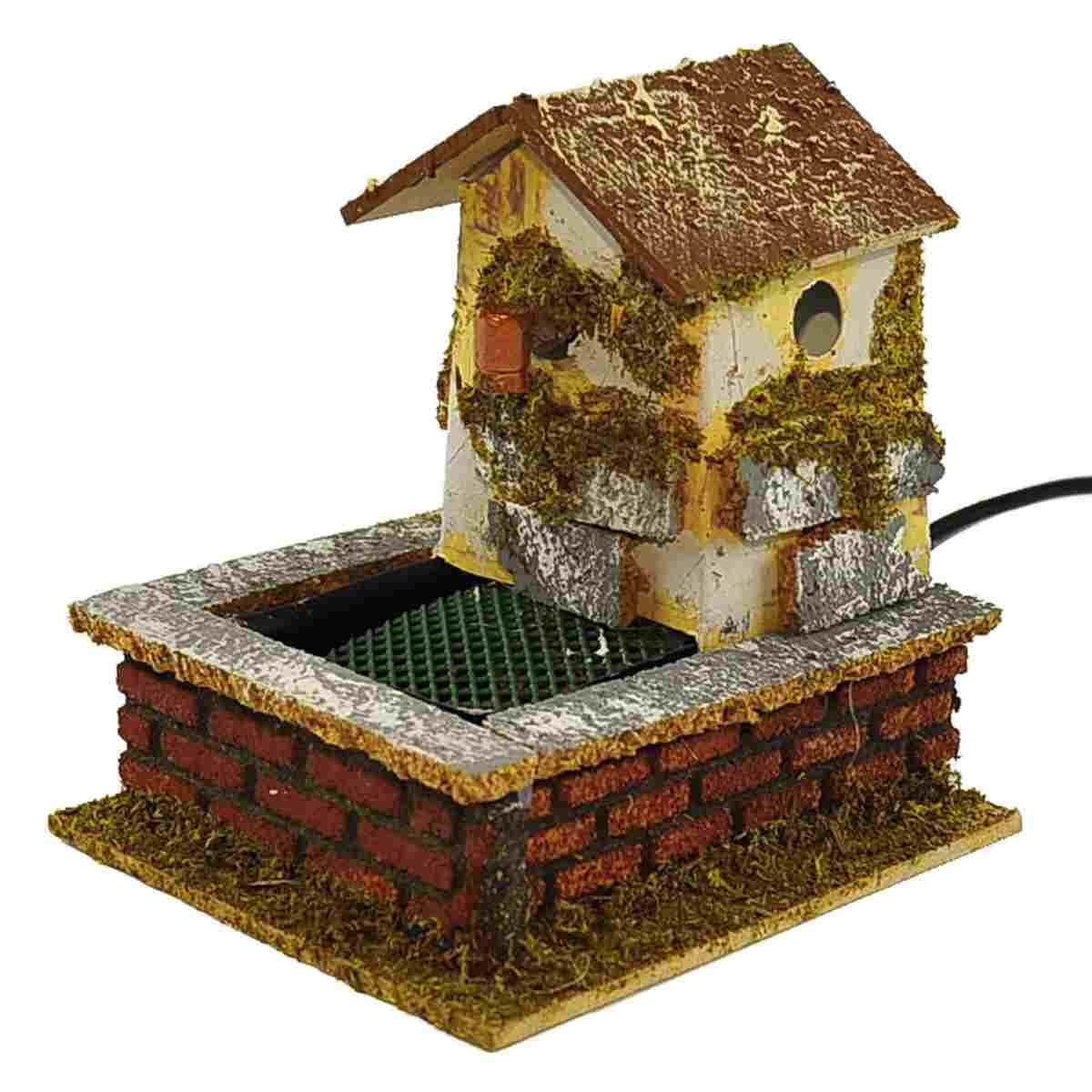 Fontana Elettrica cm.10x13x13 | Rossi Rosa