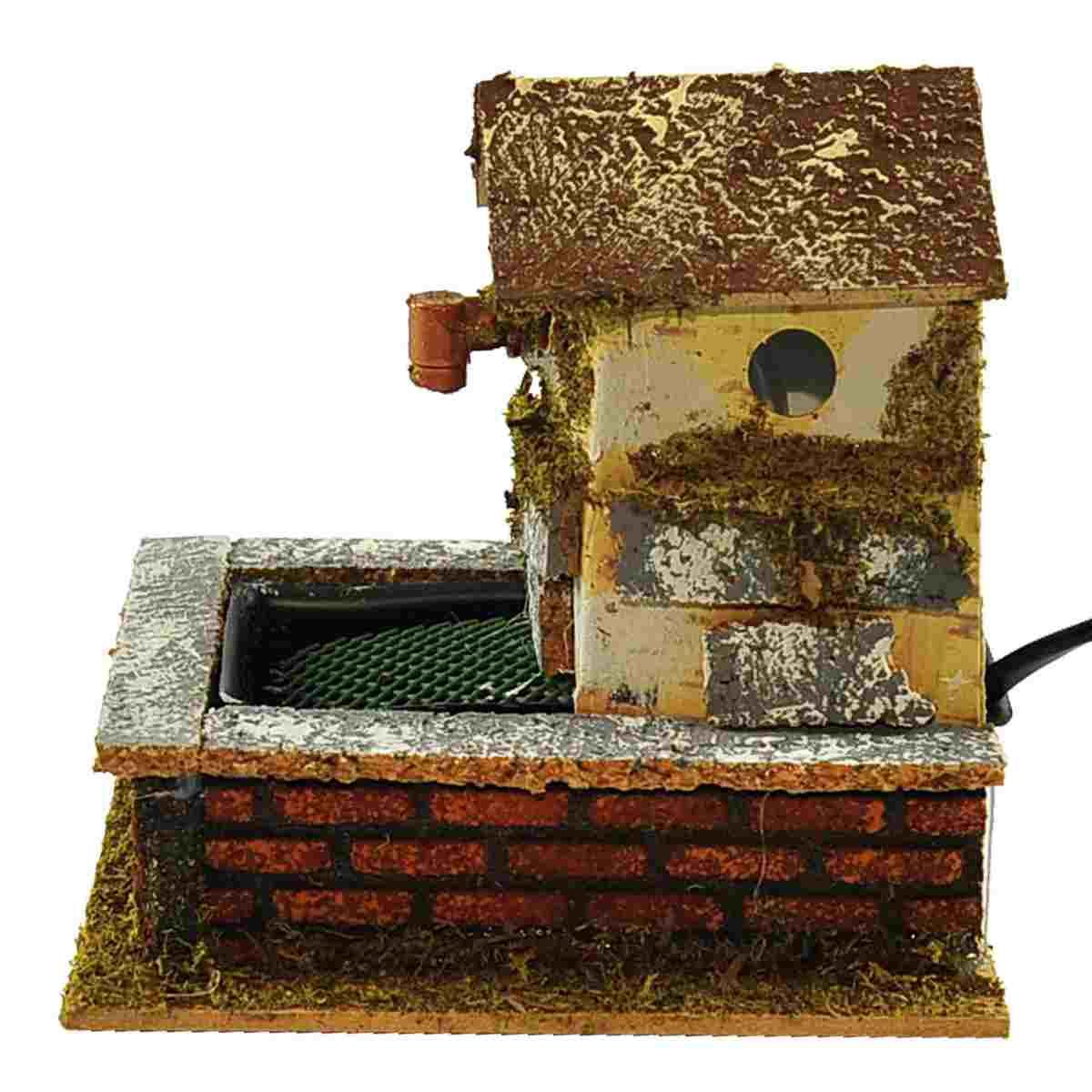 Fontana Elettrica cm.10x13x13 | Rossi Rosa