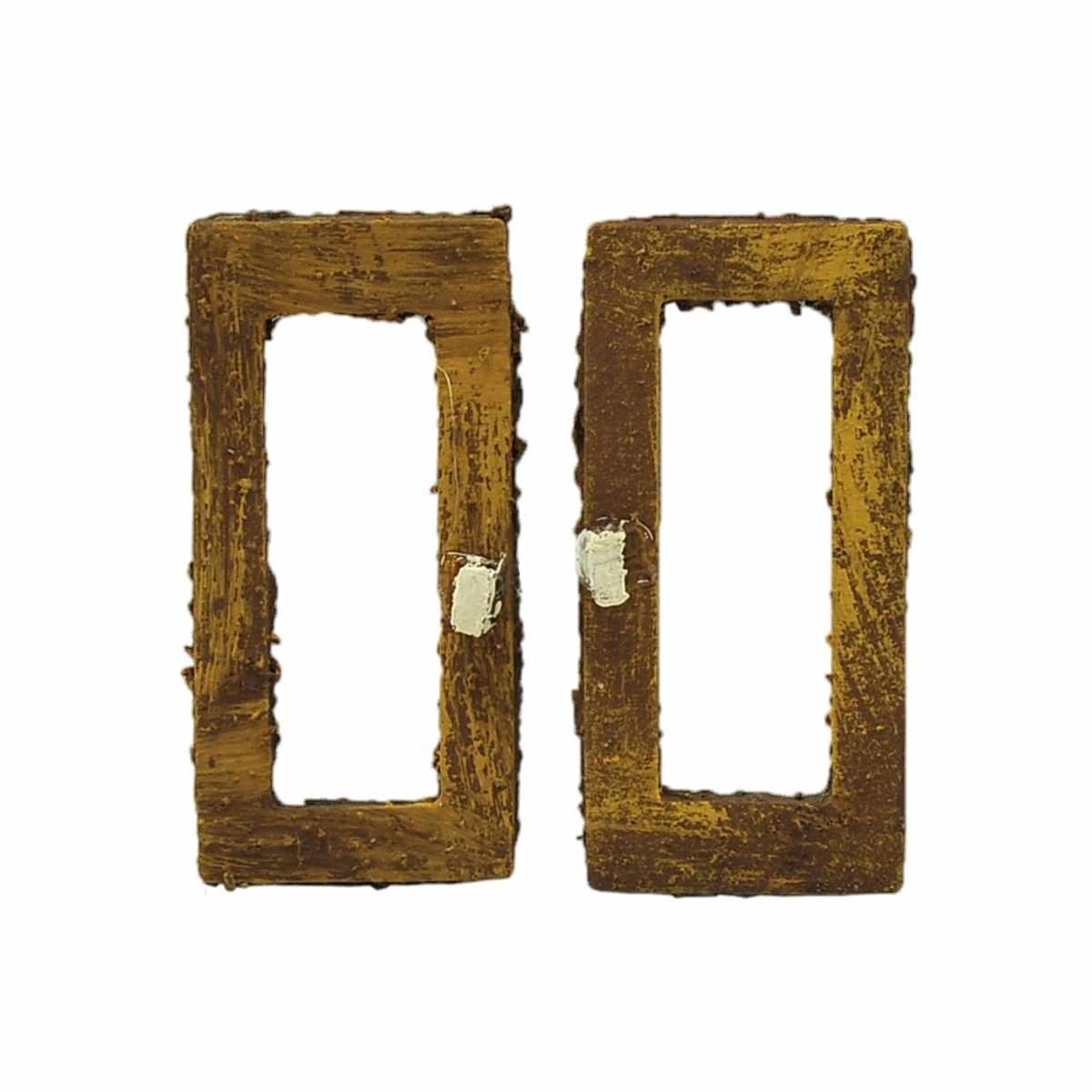 Finestra Legno cm.3xH7 Set 2 Pezzi | Rossi Rosa