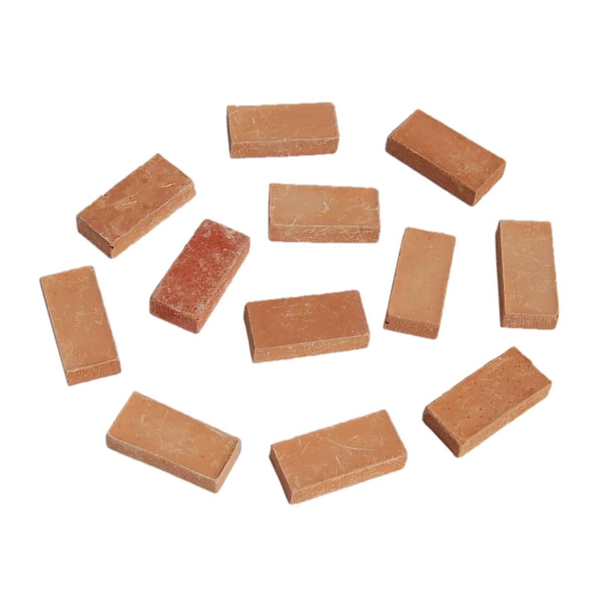 Mattoni Terracotta mm.30x5x13 pz.12 | Rossi Rosa