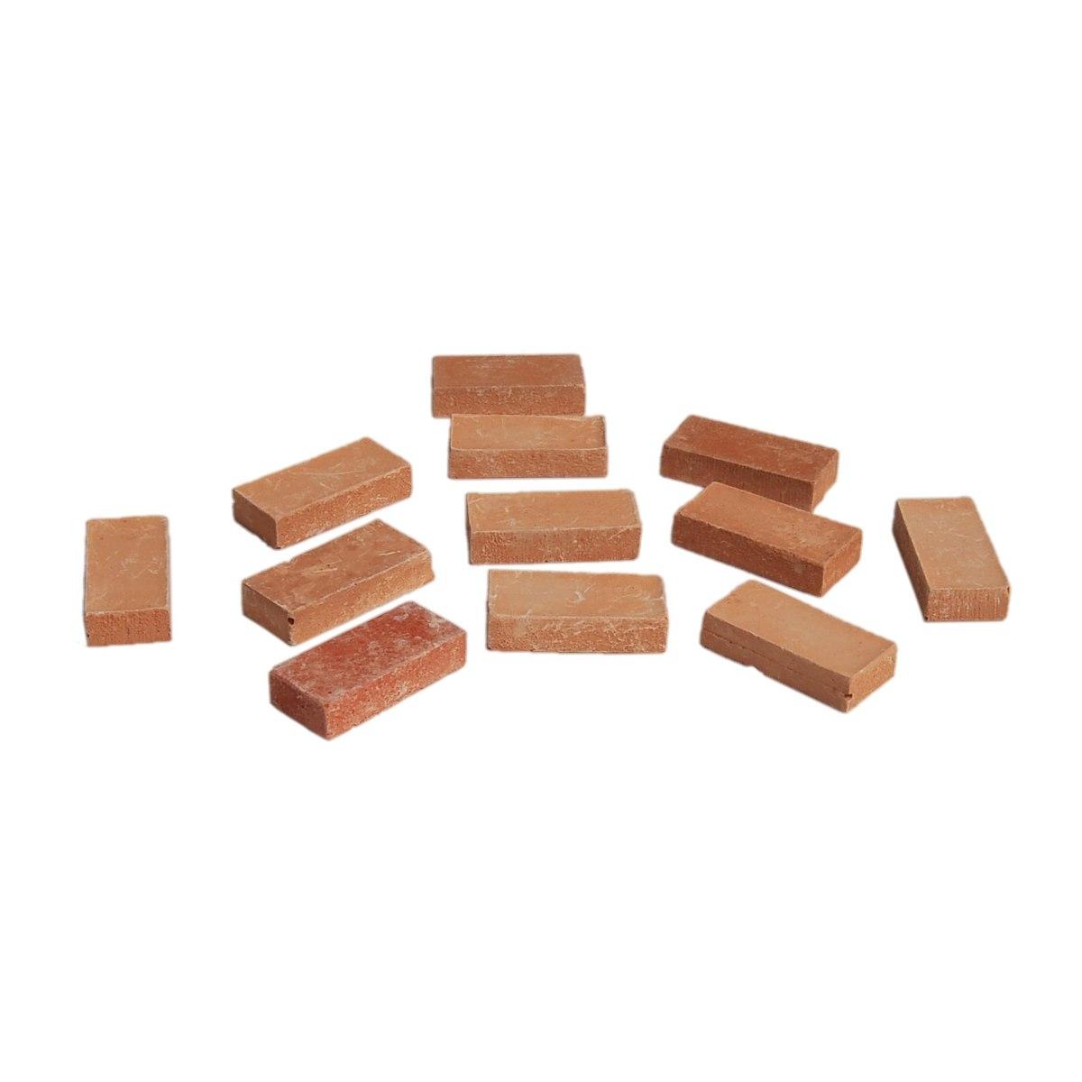 Mattoni Terracotta mm.30x5x13 pz.12 | Rossi Rosa