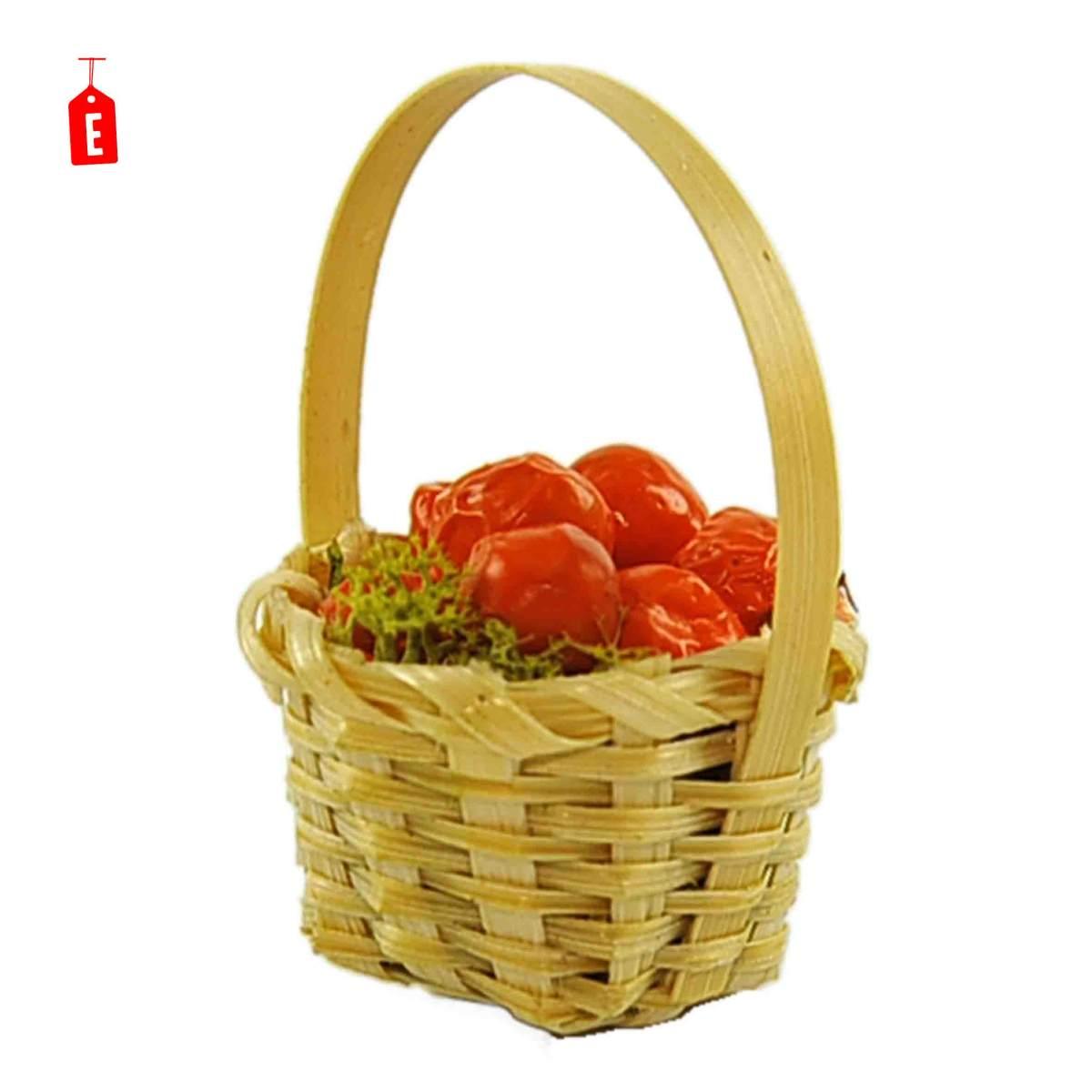 Cesta Alimenti Frutta cm.3xH3.5 6 Modelli | Rossi Rosa