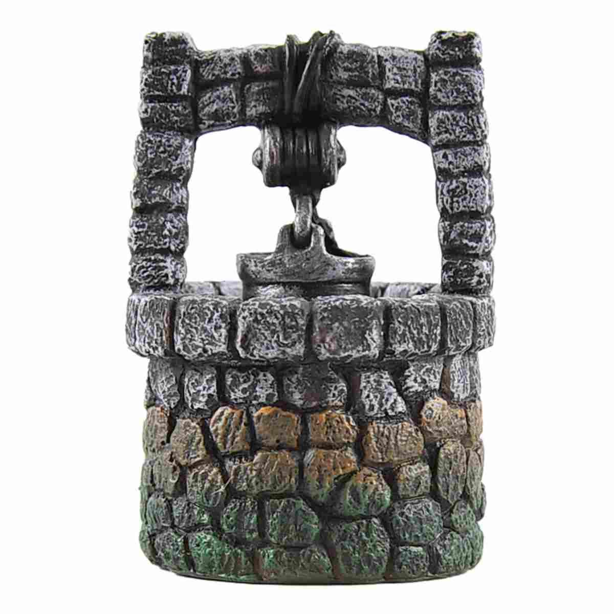 Statua cm.13 Pastori al Pozzo Set pz.4 | Rossi Rosa