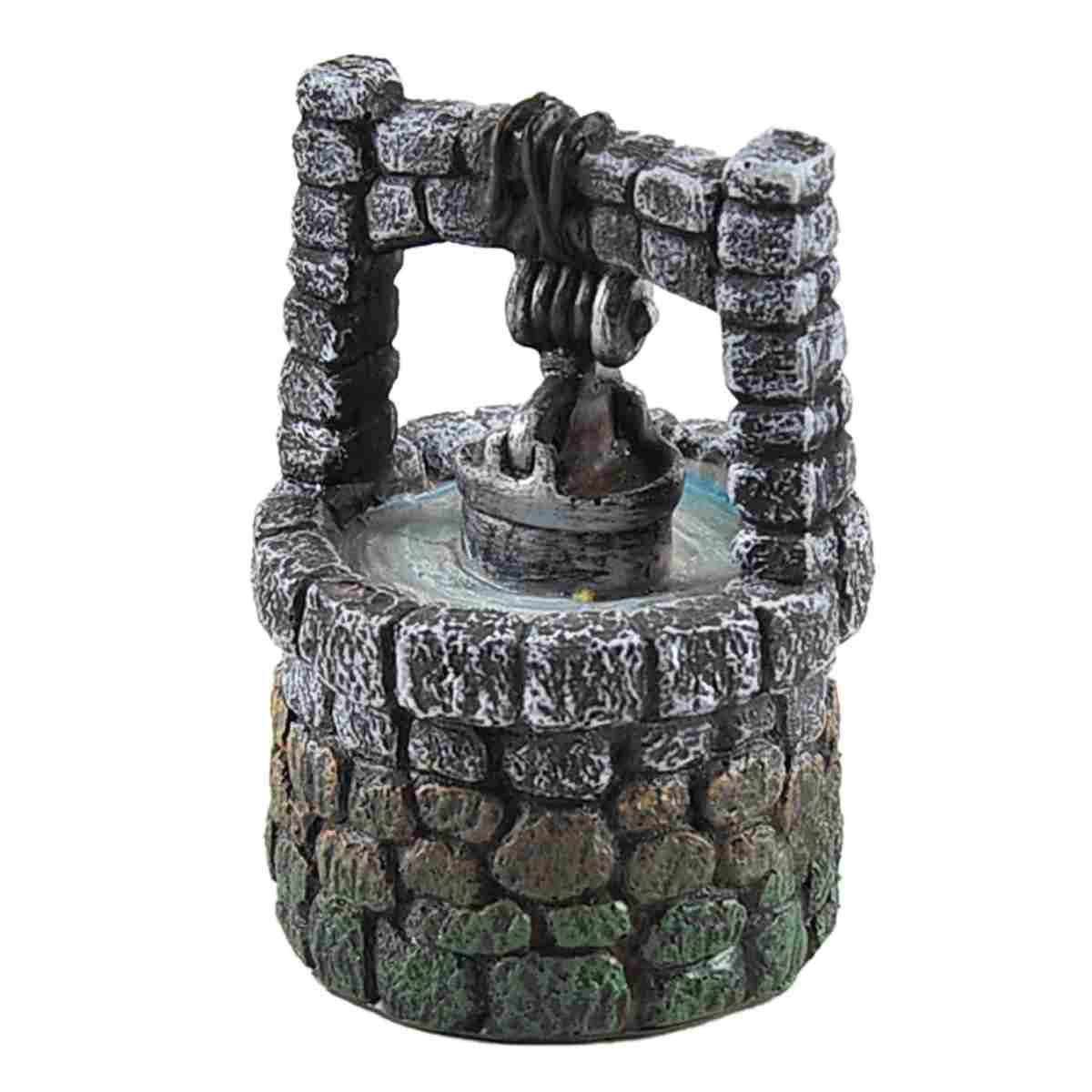 Statua cm.13 Pastori al Pozzo Set pz.4 | Rossi Rosa