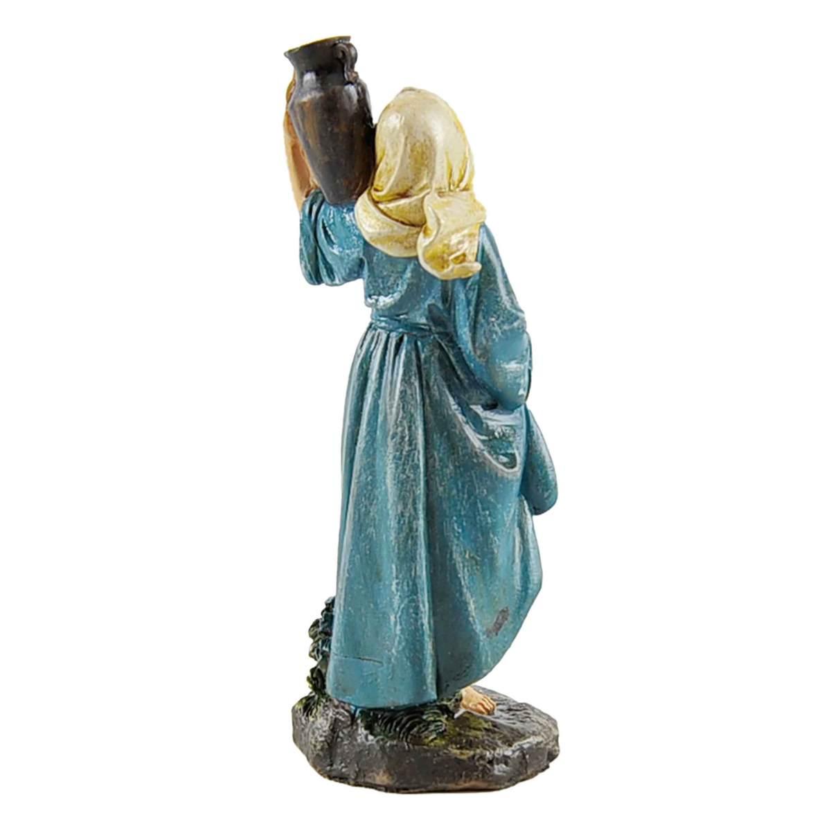 Statua cm.13 Pastori al Pozzo Set pz.4 | Rossi Rosa