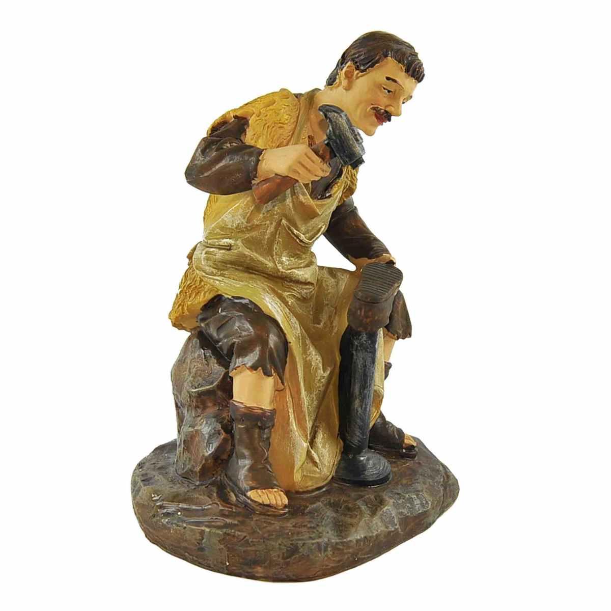 Statua cm.20 Calzolaio Set pz.3 | Rossi Rosa