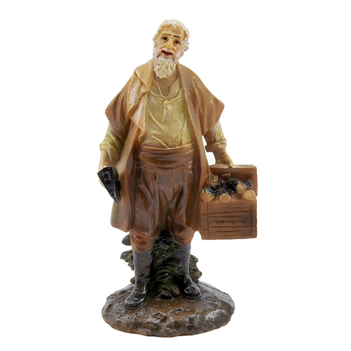 Statua cm.13 Falegnami con Banco Set pz.3 | Rossi Rosa