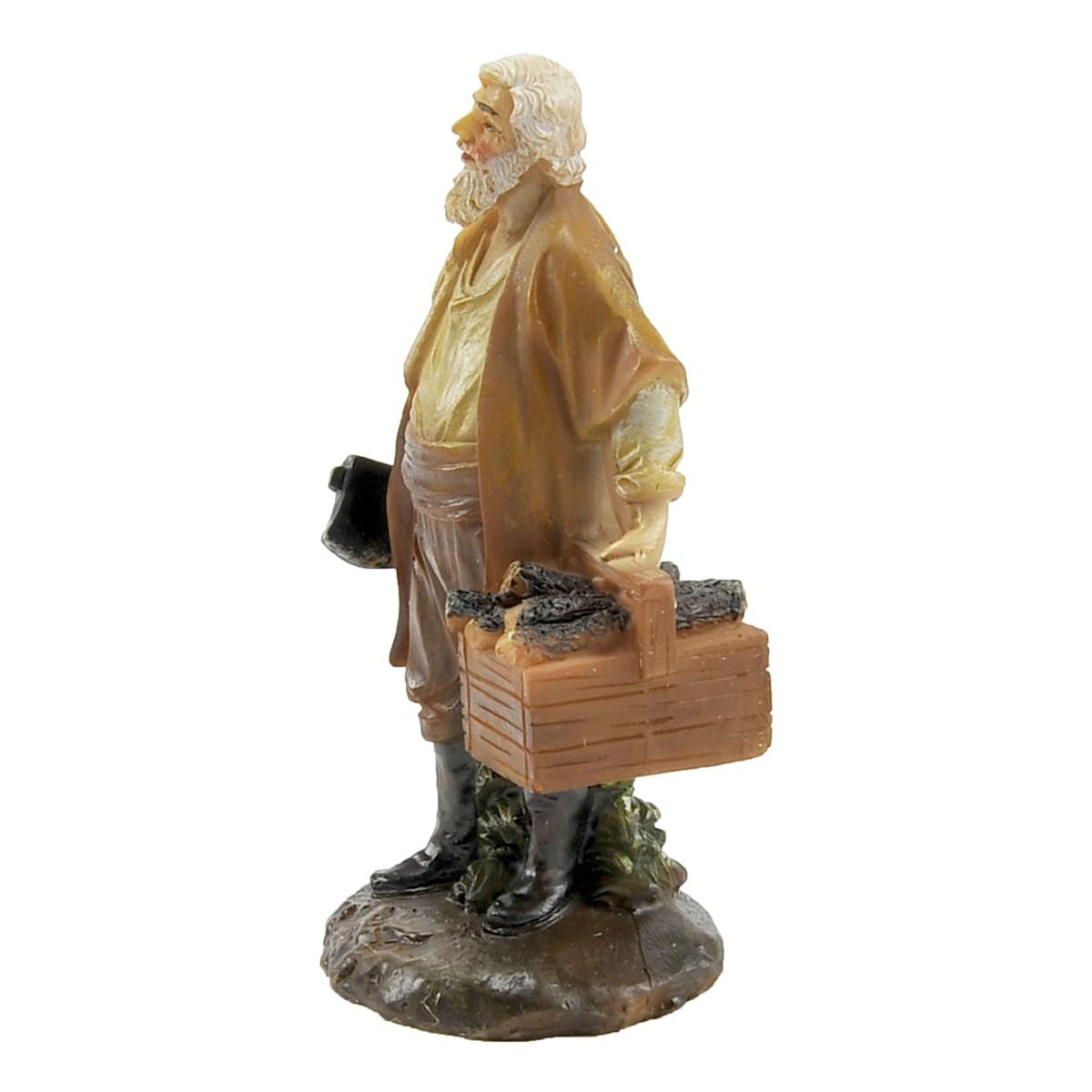 Statua cm.13 Falegnami con Banco Set pz.3 | Rossi Rosa