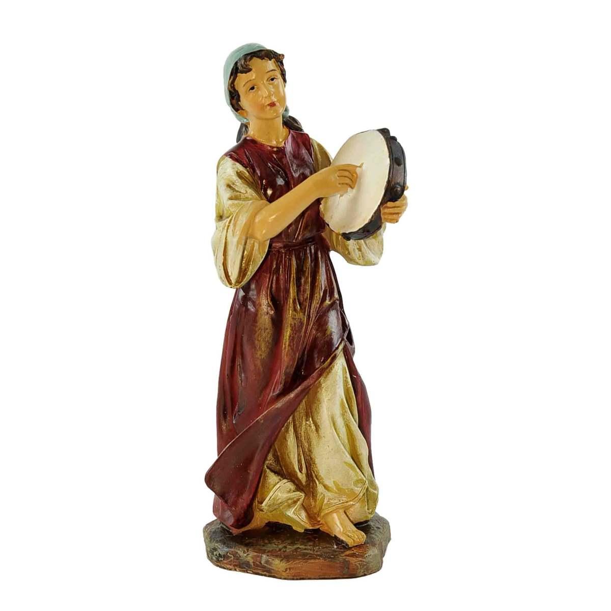 Statua cm.20 Suonatori Set pz.3 | Rossi Rosa