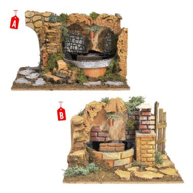 Fontana Elettrica cm.20 2 Modelli | Rossi Rosa