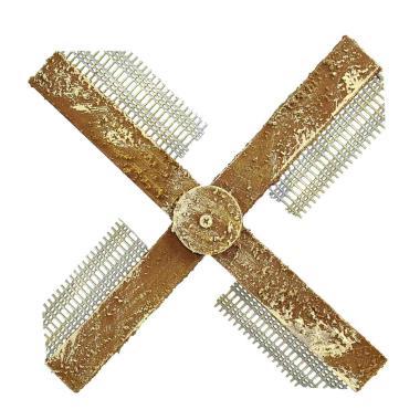 Ruota Mulino Vento Legno cm.20 | Rossi Rosa