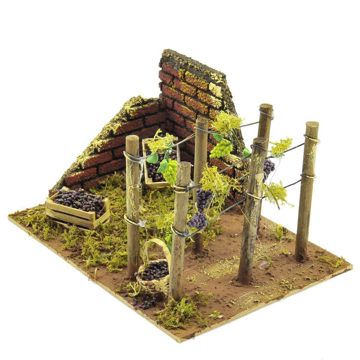 Vigneto cm.20x14xH10,5 | Rossi Rosa