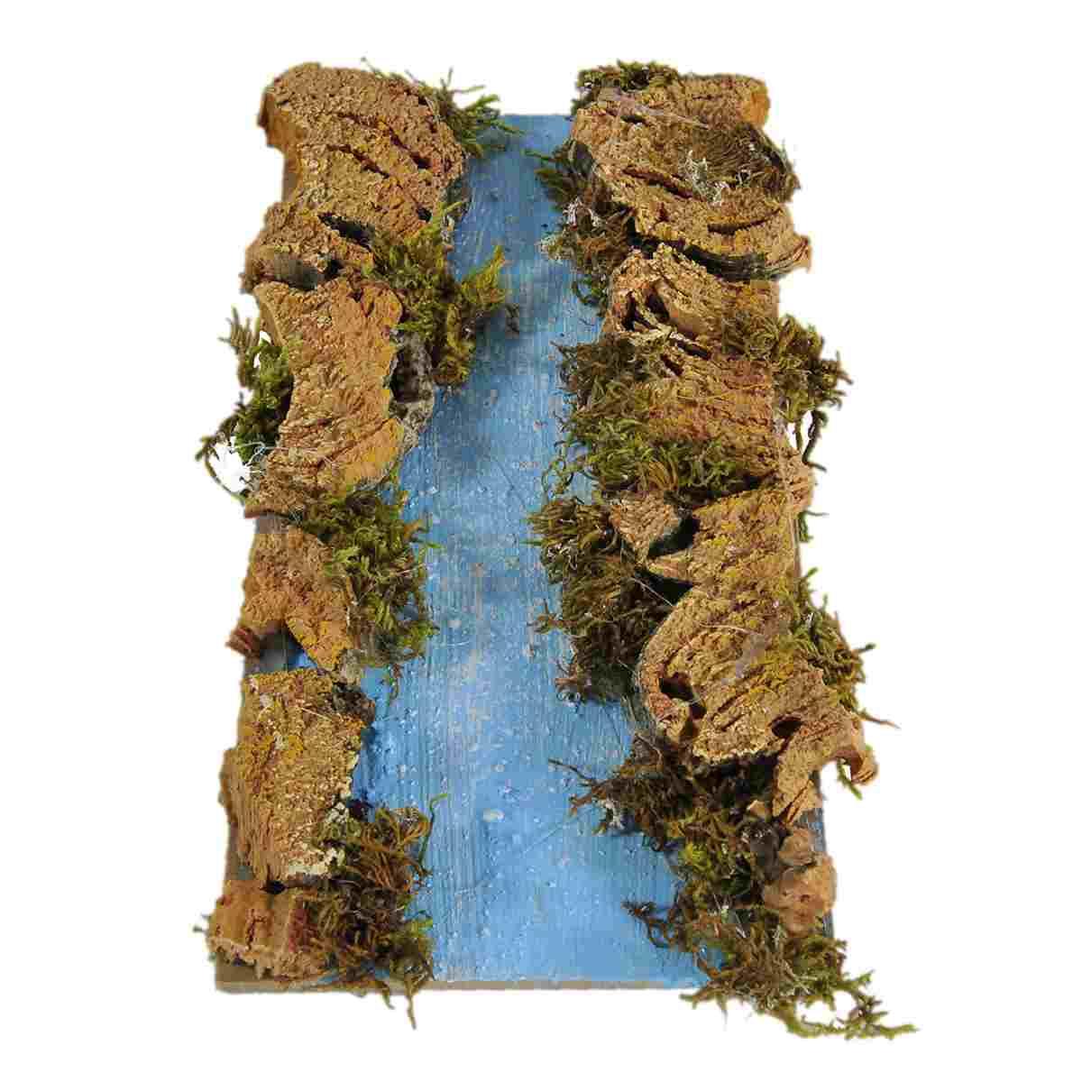 Dritto per Fiume con 5 Luci Led cm.10x22 | Rossi Rosa