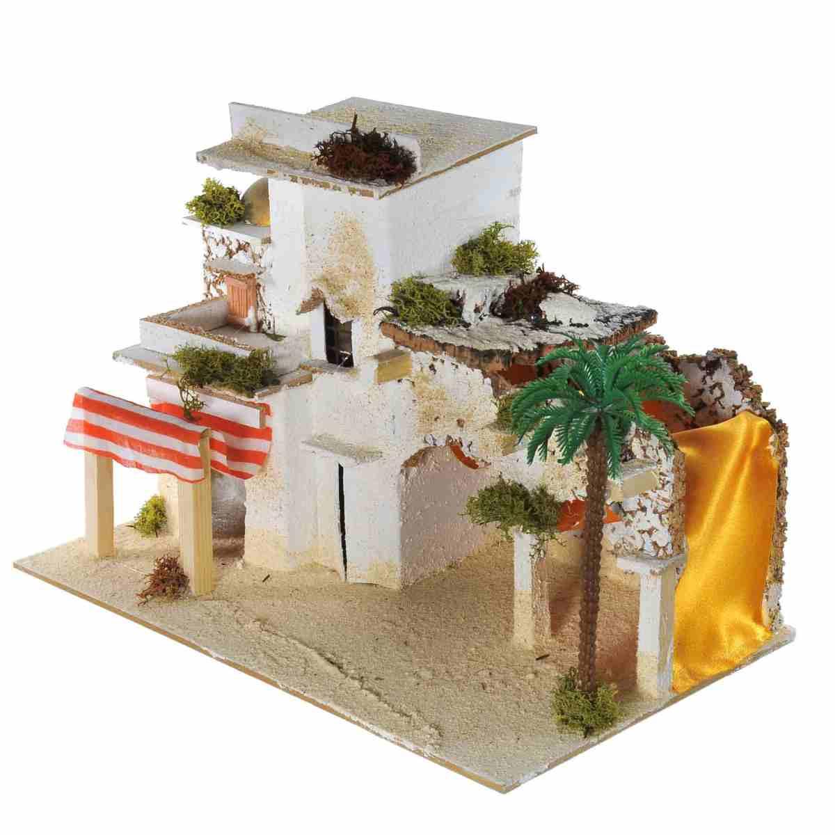 Minareto Arabo con Cupola cm.33X18X22 | Rossi Rosa