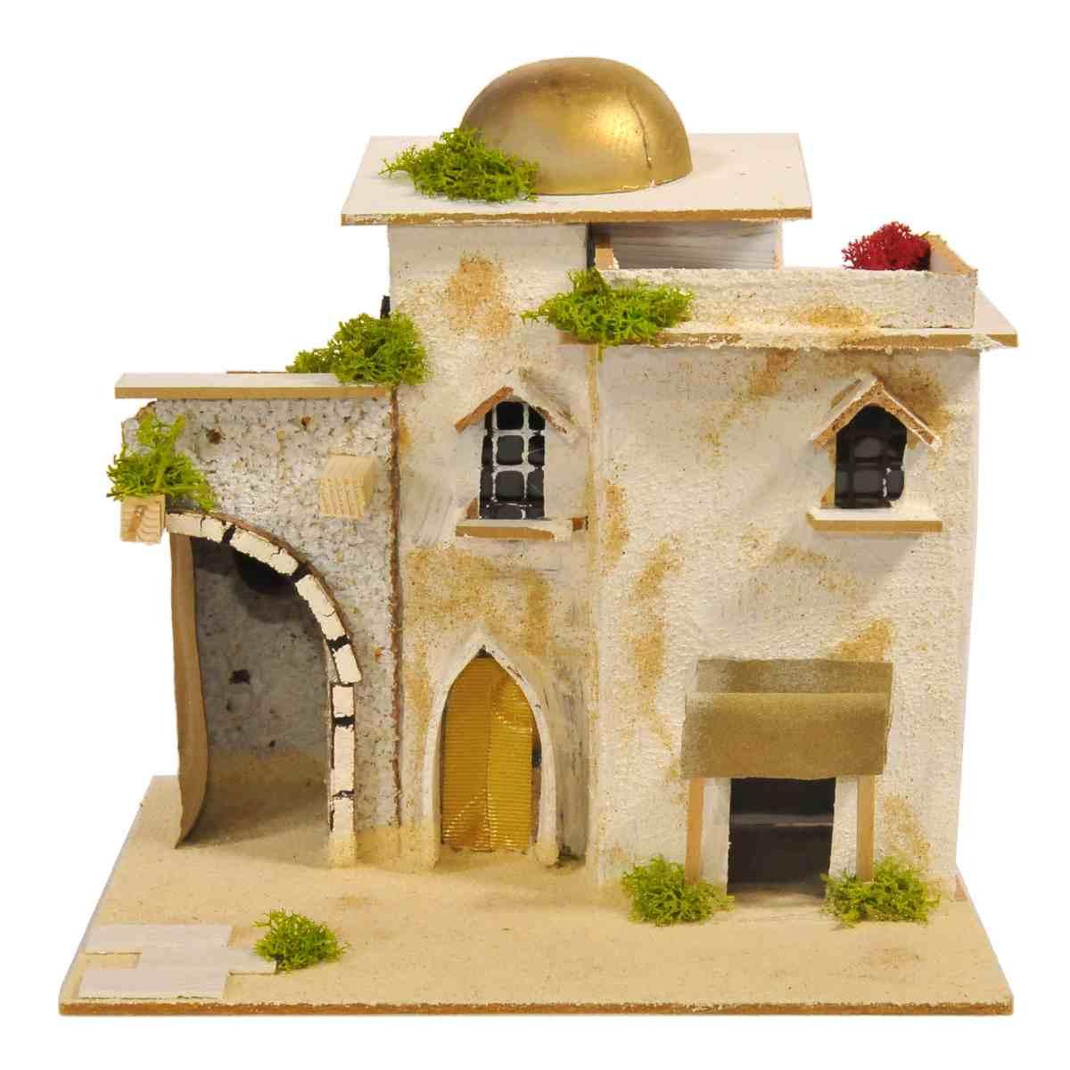 Minareto Arabo con Cupola cm.24x21x19 | Rossi Rosa