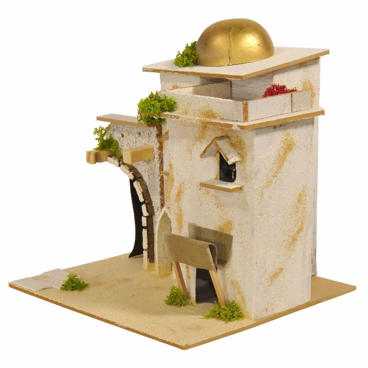 Minareto Arabo con Cupola cm.24x21x19 | Rossi Rosa