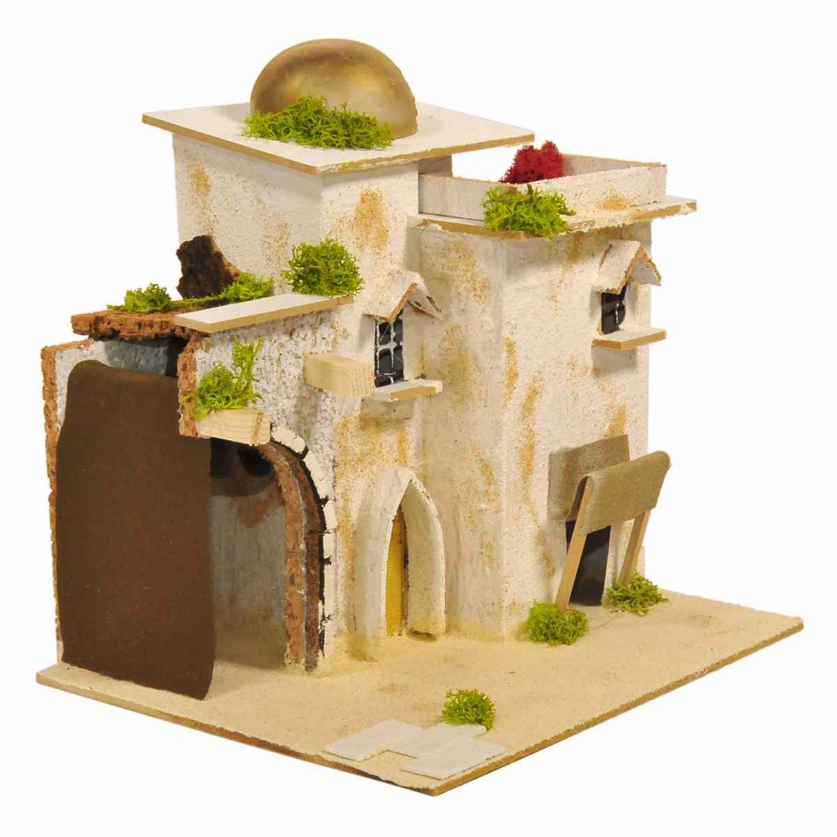 Minareto Arabo con Cupola cm.24x21x19 | Rossi Rosa