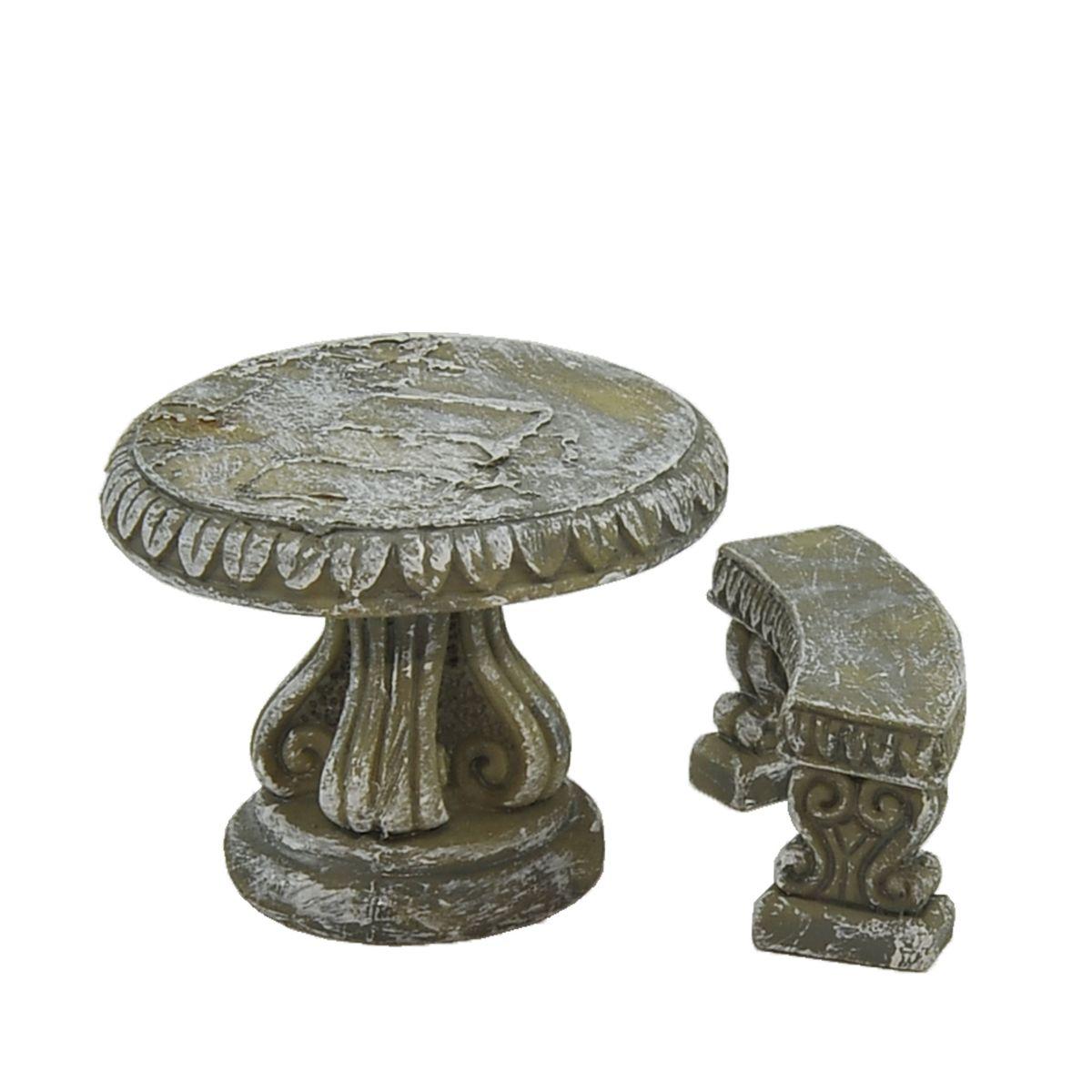 Tavolo Tondo con Panca | Rossi Rosa