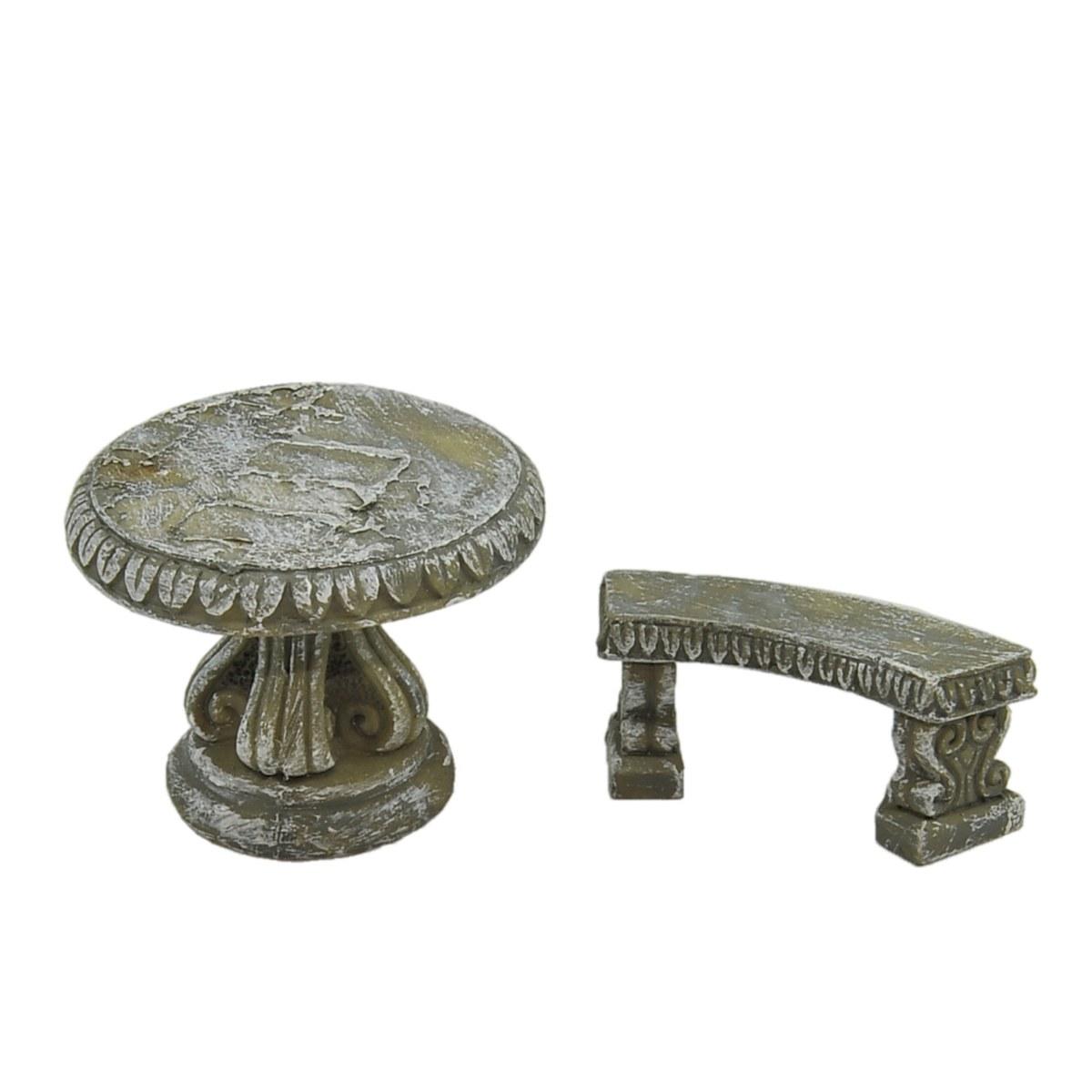 Tavolo Tondo con Panca | Rossi Rosa