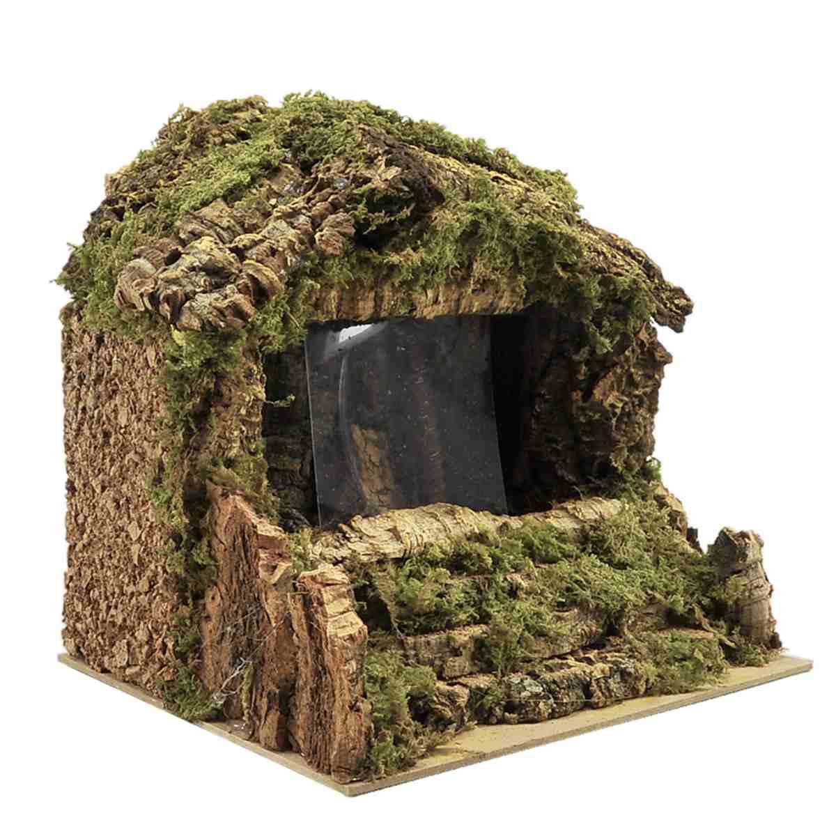 Cascata Elettrica a Acqua Velo con Luci Batteria cm.h26 | Rossi Rosa