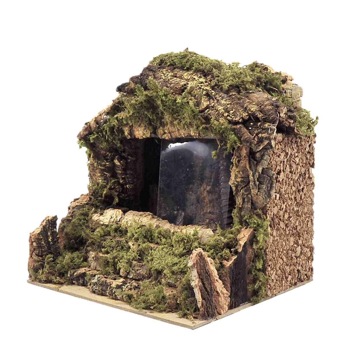 Cascata Elettrica a Acqua Velo con Luci Batteria cm.h26 | Rossi Rosa