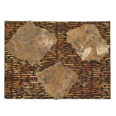 Pannello Sughero Muro Intonaco cm.33x25 | Rossi Rosa