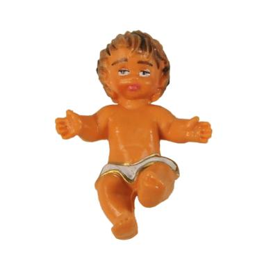 Statua Ges Bambino cm.10 senza Culla cm.4 | Rossi Rosa