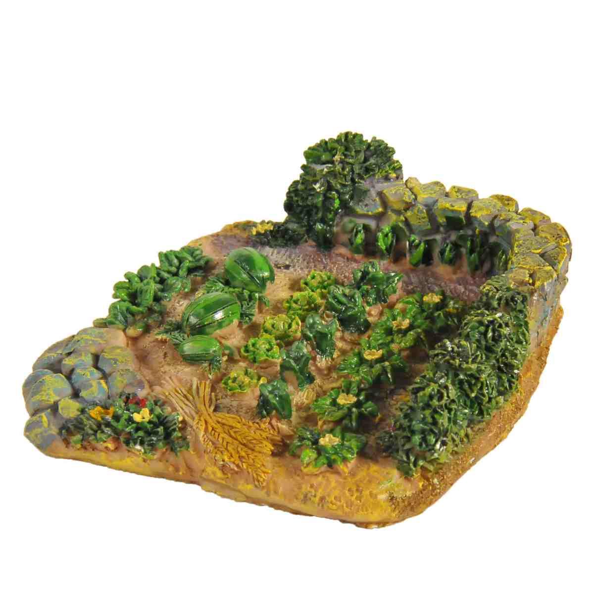 Orto con Verdure cm.10x10x3 | Rossi Rosa