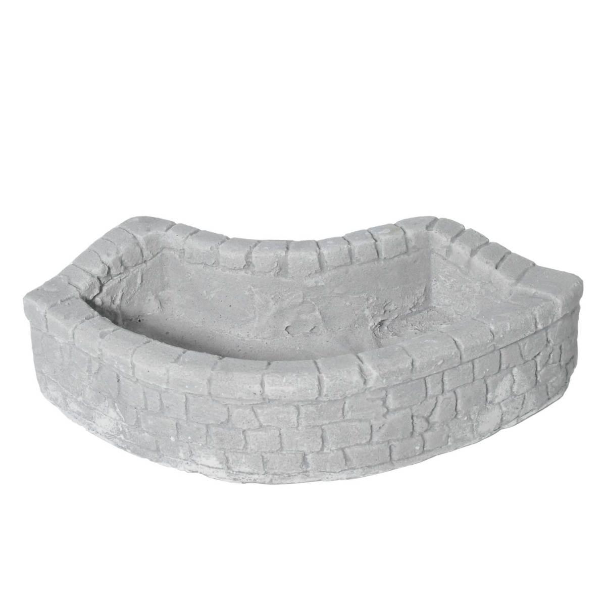 Lavatoio con Scala in Gesso cm.16,5x9xH5 | Rossi Rosa