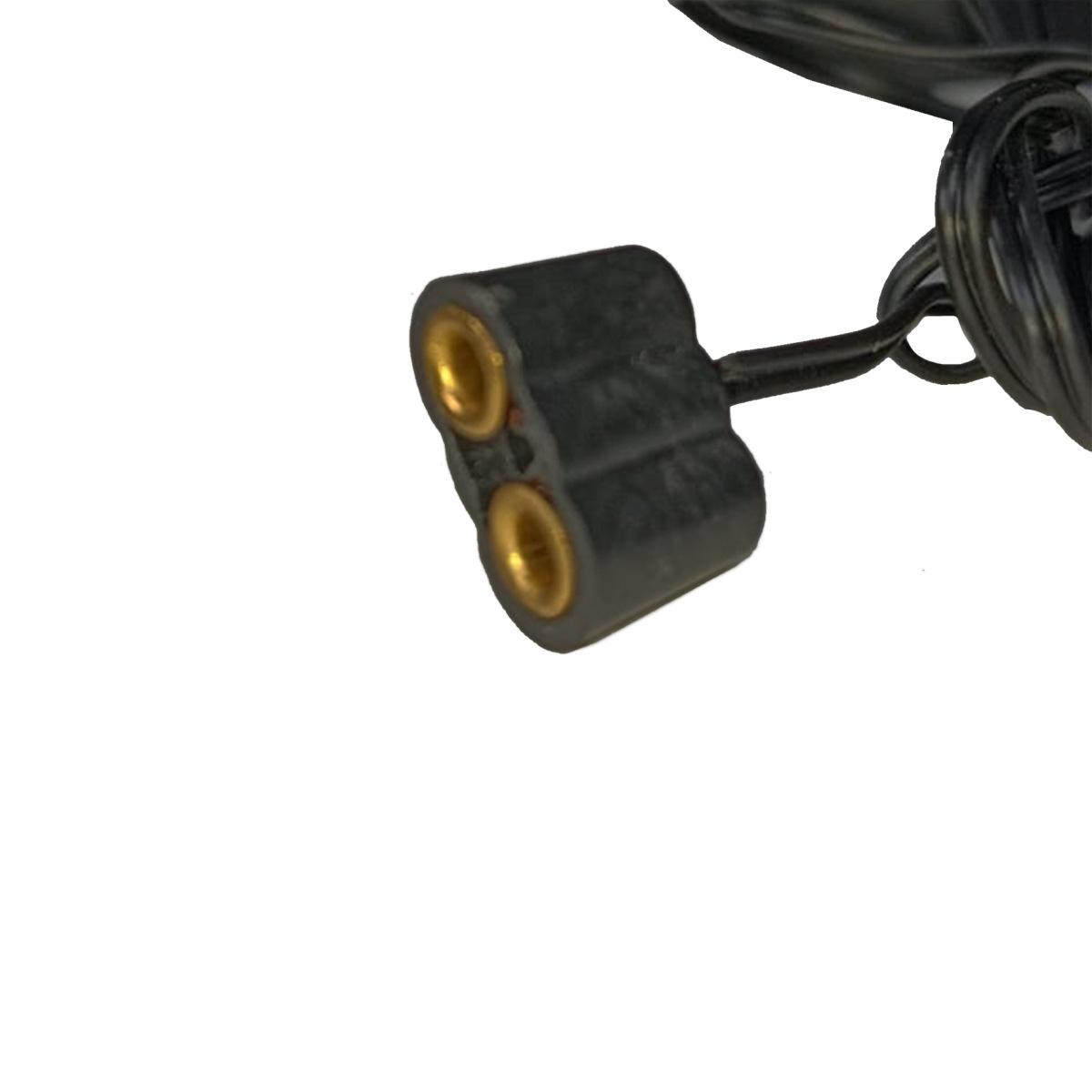 Porta Batterie Stilo AA Colore Nero con Presa 3,5V | Rossi Rosa