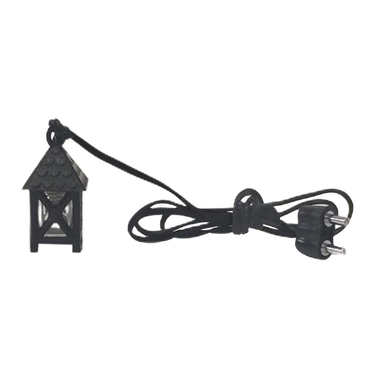 Lanterna con Spina Luce Led Bianca 3,5V cm.1,5x1,5x2,5 | Rossi Rosa