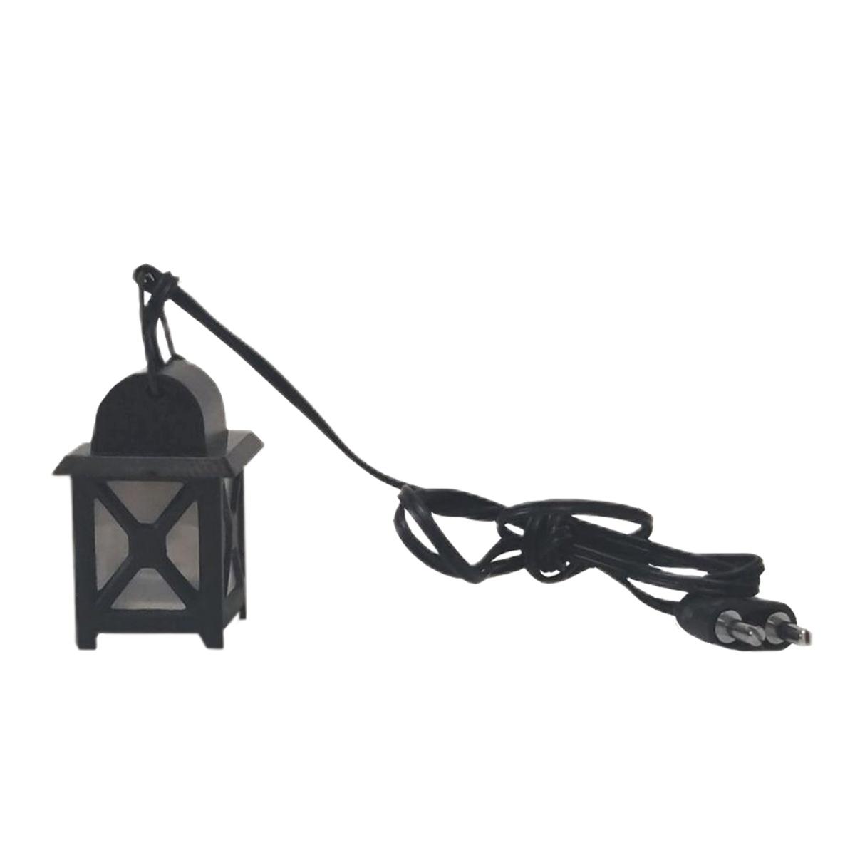 Lanterna con Spina Luce Led Bianco 3,5V cm.2,5x2,5x5 | Rossi Rosa