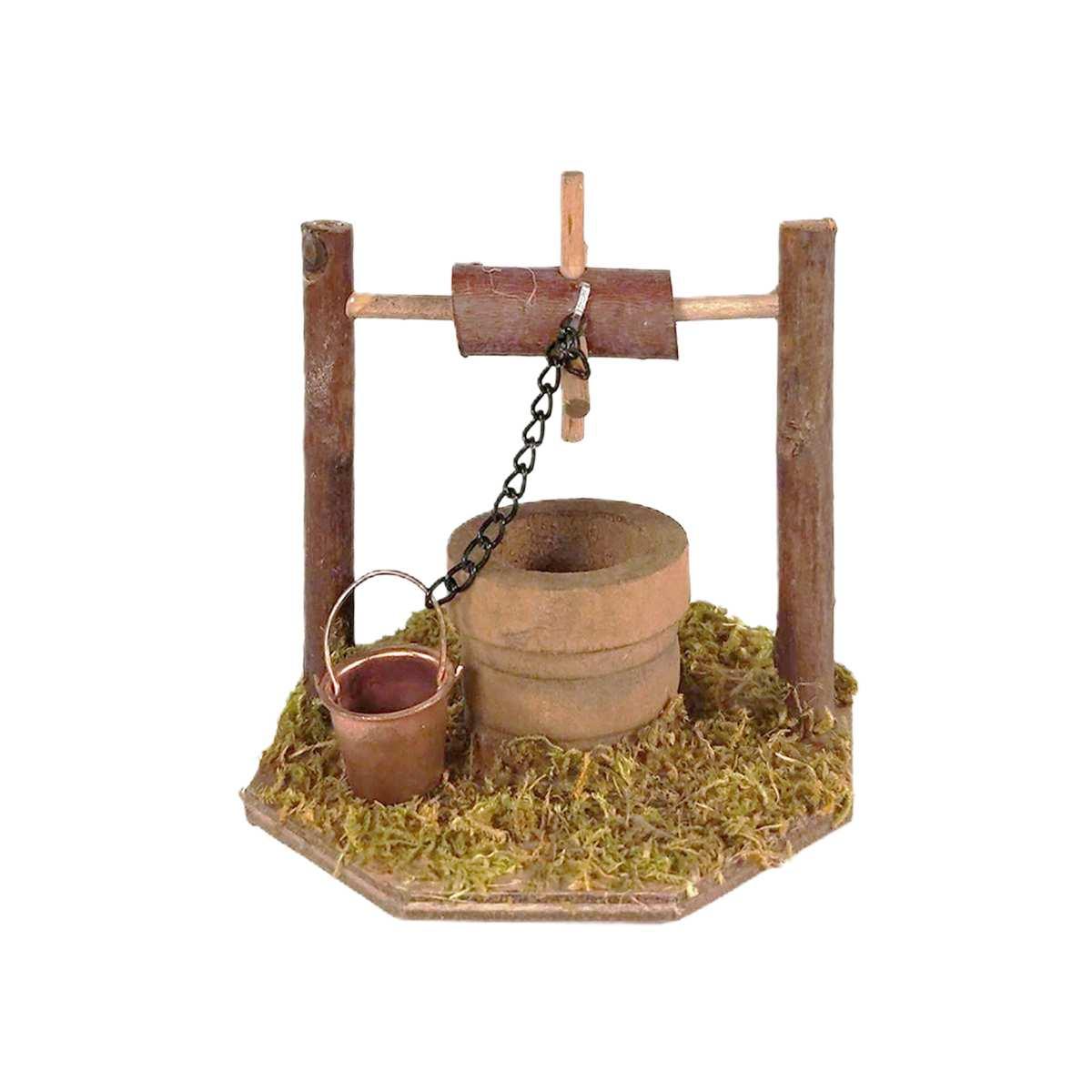 Pozzo Legno cm.9x9xH8,5 | Rossi Rosa