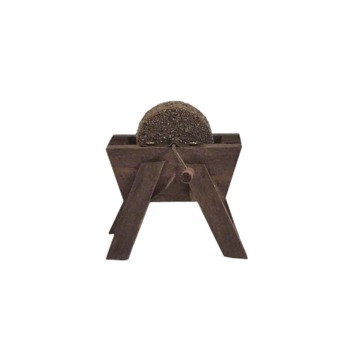 Mola Legno Arrotino cm.4x5,5x6 | Rossi Rosa