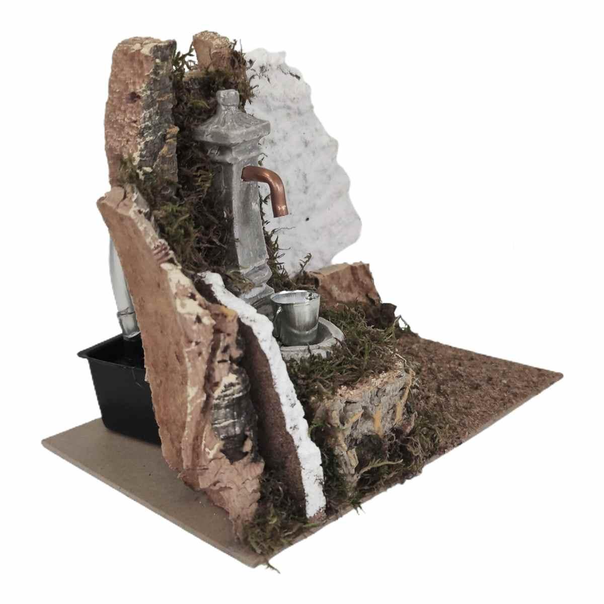 Fontana Elettrica cm.20x14x18 | Rossi Rosa