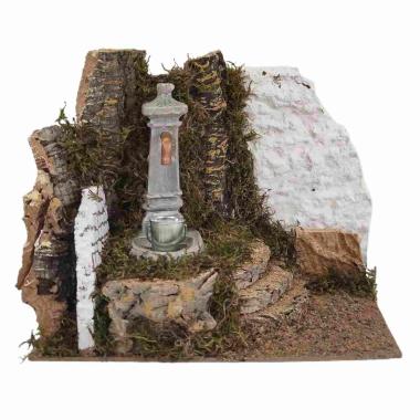 Fontana Elettrica cm.20x14x18 | Rossi Rosa