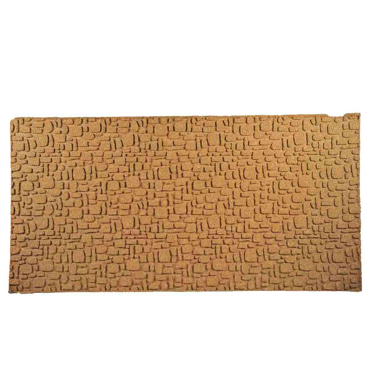 Pannello Sughero Pavimento Mosaico cm.100x50x1 | Rossi Rosa