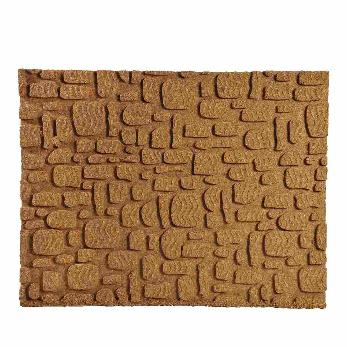 Pannello Sughero Pavimento Mosaico cm.33x25x1 | Rossi Rosa