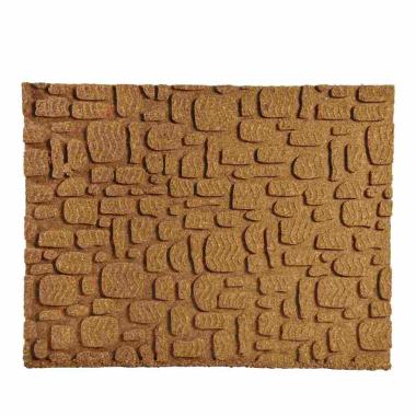 Pannello Sughero Pavimento Mosaico cm.33x25x1 | Rossi Rosa