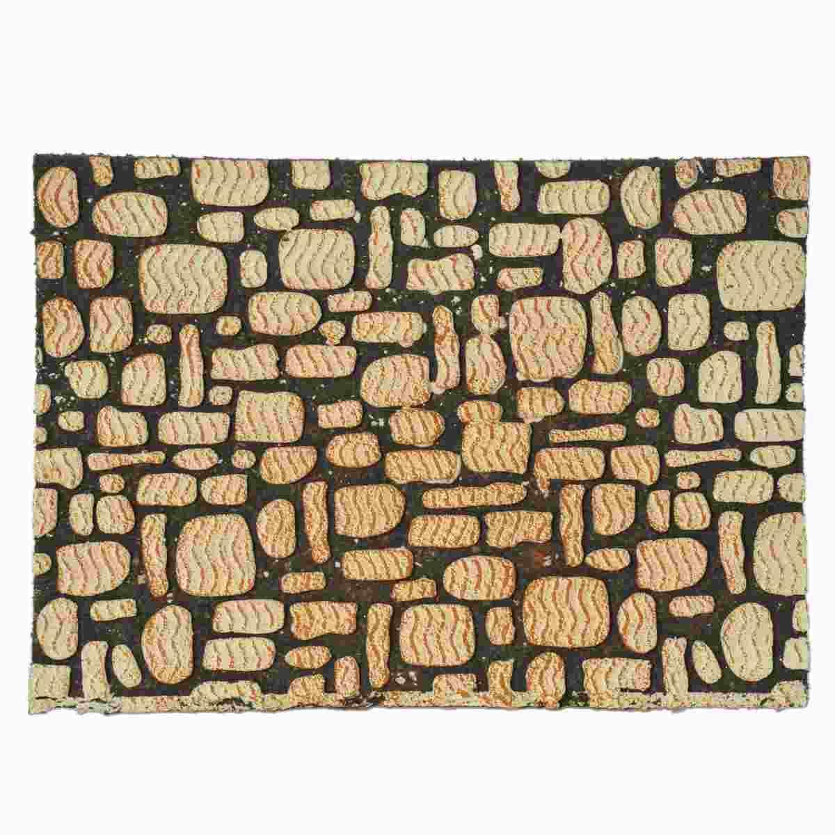 Pannello Sughero Muro Mattoncini cm.33x25 | Rossi Rosa