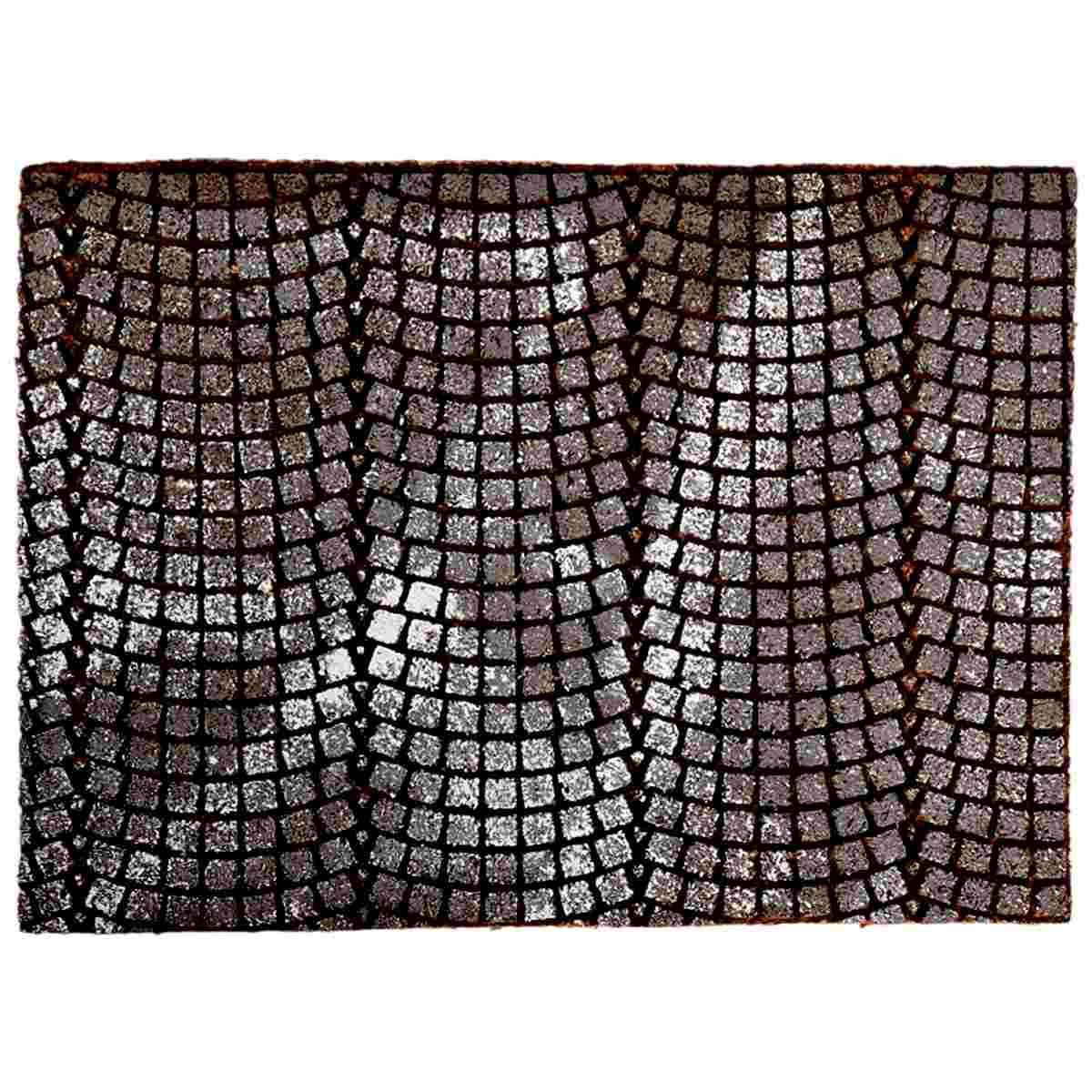 Pannello Sughero Pavimento Sanpietrini cm.33x25x1 | Rossi Rosa