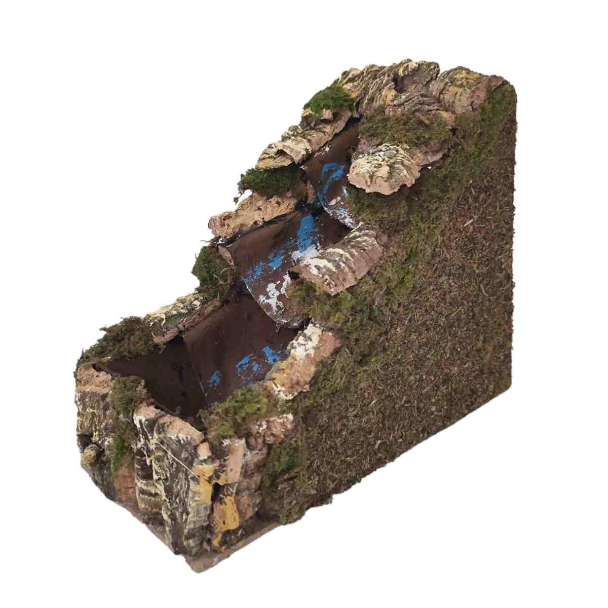 Cascata Elettrica a Acqua con Pompa cm.10x21x19 | Rossi Rosa