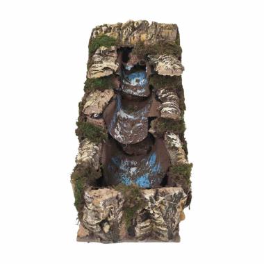 Cascata Elettrica a Acqua con Pompa cm.10x21x19 | Rossi Rosa