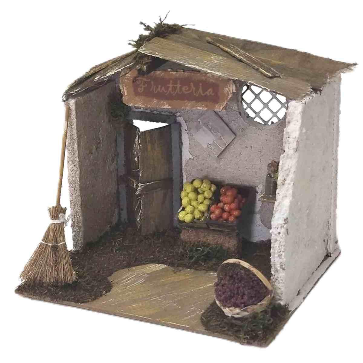 Bottega Frutteria cm.20x14x18 | Rossi Rosa