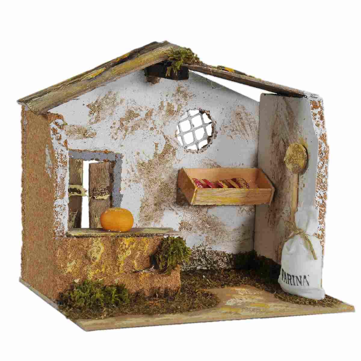 Bottega Panettiere cm.20x14x18 | Rossi Rosa