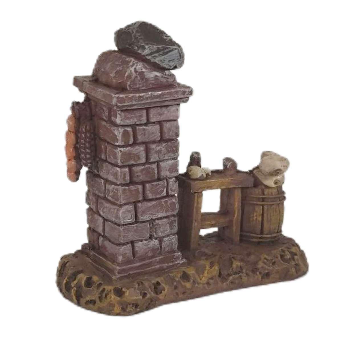 Banco Salumiere cm.9x4x9 | Rossi Rosa